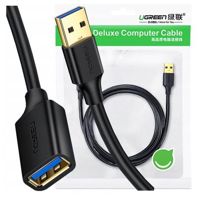 Кабель USB 3.0 Ugreen 10368B, Папа, 1 м (Черный)