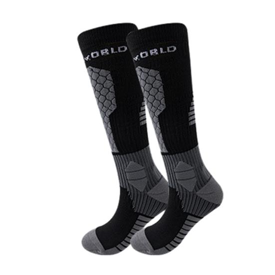 Winter Ski Socks Men Women Thickened Warm Compression Sports Socks Thermal Knee High Socks for Mountaineering Snowboarding Skiing