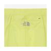 The North Face Logo Three-Quarter Lace Low Waist Casual Shorts Unisex shorts Lime-Green NS6NR07A