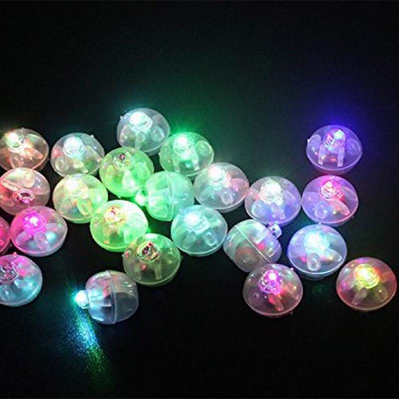 Шармовые шары, лампы для бара, без выключателя, светодиодная вспышка для свадьбы, 10 шт./лот, украшение для рождественской вечеринки, круглый шар, мини