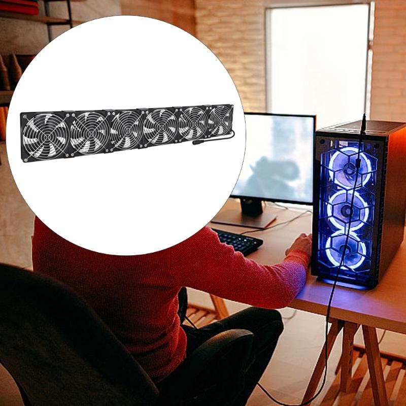 120-мм компьютерный вентилятор с вилкой переменного тока, вентиляторы с большим воздушным потоком и регулятором скорости 100 В 240 В для вентиляции серверного шкафа охлаждения