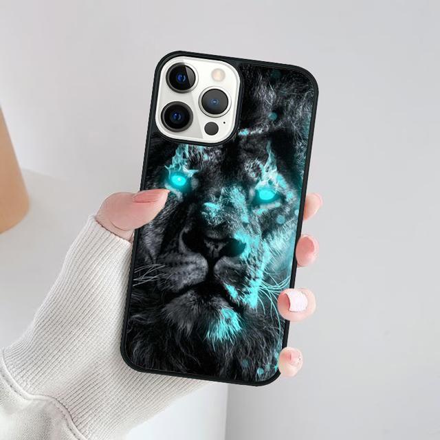 Чехол для телефона 'Рычащий Король Лев' Для Для iPhone 17 Air 16 15 11 12 13 14 Pro Max Plus coque