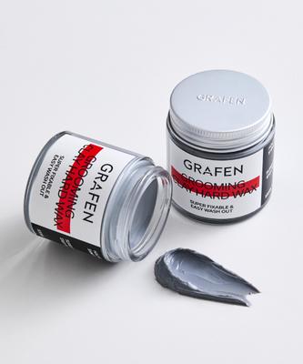 Grafen [2 упаковки] Глиняный воск для укладки волос, сильной фиксации, 100 мл