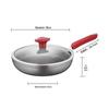 SUPOR 28cm Red Spot Star Stone Non-Stick Frying Pan
