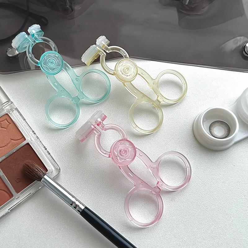 Женские контактные линзы, приспособления для ношения, простой в установке контактных линз, портативный инструмент для открытия глаз, приспособление для растягивания век