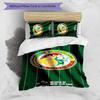 Senegal 3pcs Bedding Set Duvet Cover Closure Includes 1 Duvet Cover & 2 Pillowcases for All Seasons Bedroom Home Dorm Decor