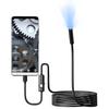 7.0MM TYPE-C Endoskop Kamera IP67 Suvga chidamli 6 LED Sozlanadigan USB Android Moslashuvchan Tekshirish Boroskop Kameralari Telefon uchun Kompyuter