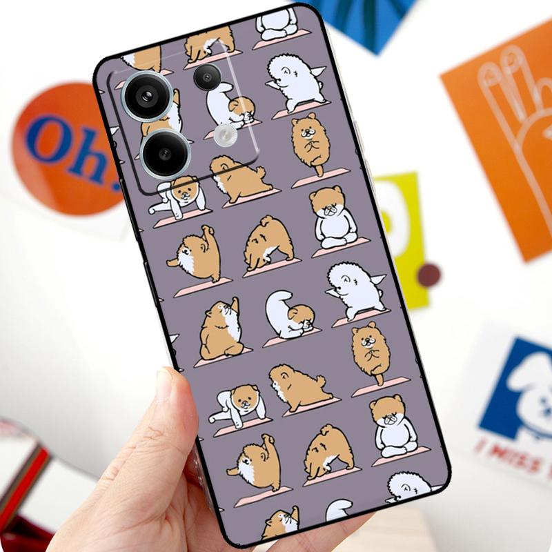 Чехол для телефона Pomeranian Dog Funda для Xiaomi Redmi Note 11 10 12 13 14 Pro 11S 12S Чехол для Redmi 15 10C 13C 12C 14C 15C