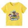 Paw Patrol Kids Clothing Tees Summer Printed Cartoon Fashion Short Sleeve Boys T-shirt Popular Design Children's Tshirt Crewneck