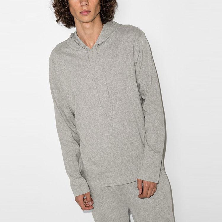 Мужская толстовка с капюшоном Polo Ralph Lauren Logo Вышитый однотонный серый 714844760-002