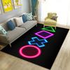 Cartoon Gamer Game Controller Carpet For Living Room Non Slip Parlour Sofa Large Area Rug Bedroom Kid Play Room Floor Mat