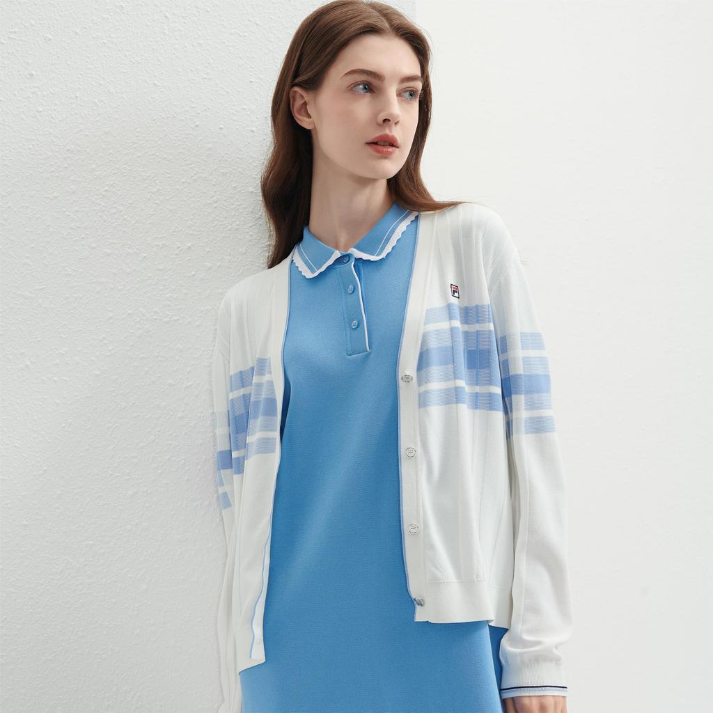 Новый женский трикотаж FILA Стандартный белый F11W421412FWT