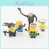 ПВХ Брелок Миньоны Аксессуар для Украшения Торта С Дизайном Мультяшного Персонажа Для Детей и Подростков