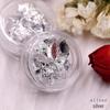 Wholesale Gold and Silver Nail Art Stickers with Colored Tin Foil Fragments.