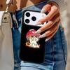 Чехол для телефона с японским искусством «Кошка Рамен» Для iPhone 17 Air 14 15 13 12 Max Чехол Для Apple 16e 11 Pro Max Plus Coque