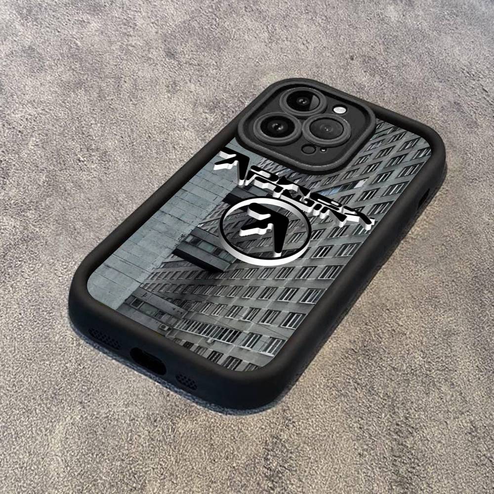 Чехол для телефона A-Aphex T-Twin для iPhone 17 16 15 14 13 12 11 Pro Max Силиконовая задняя крышка