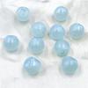 Slant Hole Beads 10pcs Necklaces Jewelry Marking Round Bbeads Loose Beads DIY Handmade Materials Lustrous for Earrings