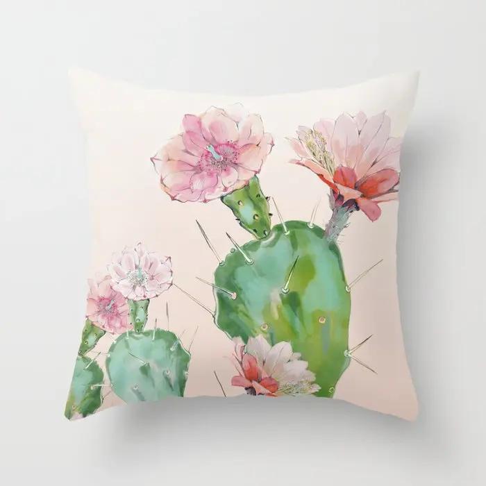 Спальня Гостиная Декор Абстрактным Узором Наволочки Домашний Диван Подушка