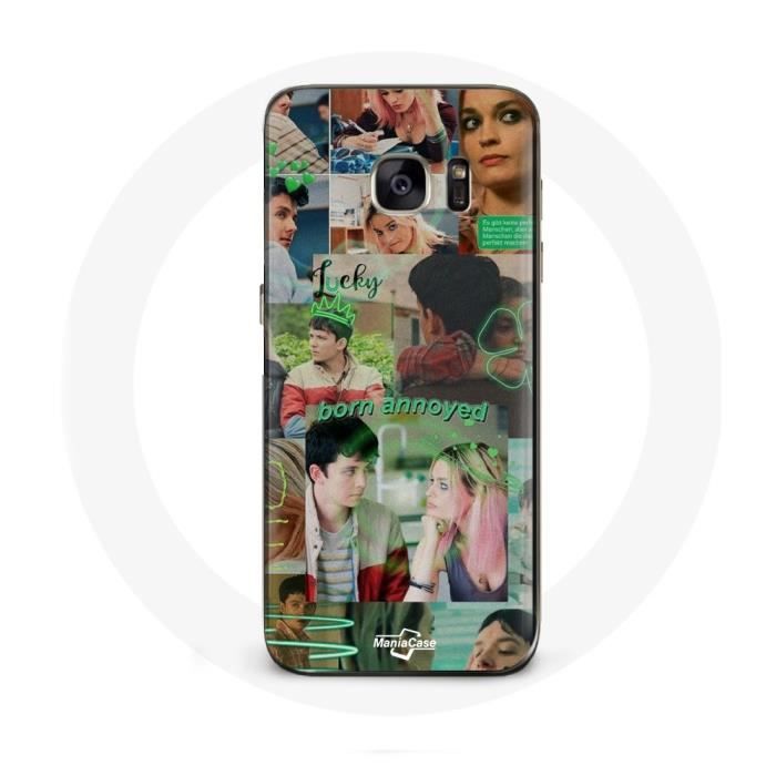 Coque pour Samsung Galaxy S6 edge Sex Education Maeve Wiley et Otis Milburn