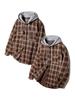 ALVINCLO [De Luxe] City Boy Oversized Check Hoodie (2 Colors)