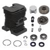 Chainsaw Kit 38in 6T Cylinder Sparking Plug Air Filter Bearing Kit for STIHL MS180 MS170 38mm