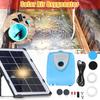 USB Charging Solar Powered Fish Air Pump Aerator Pond Pond Aerator Aquarium Air Pump Water Pump for Fish Tank Pond