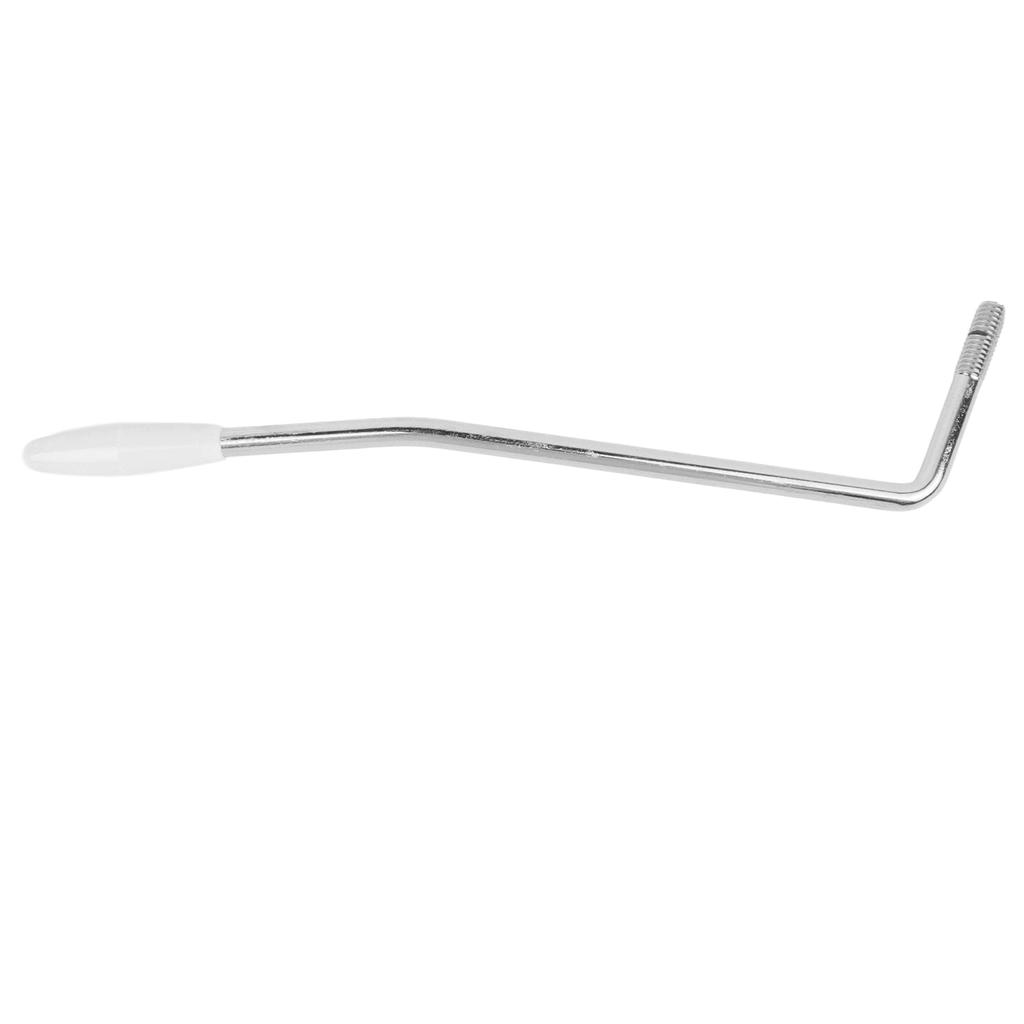 Electric Guitar Tremolo Arm Thread Metal Single Tremolo Vibrato Arm Guitar Accessory Silver with