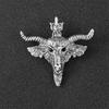 Domineering Accessories Hipster Wolf Head Badge Suit Jewelry Lion Personality Various Eagles High-End Luxury Brooch