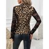Women's Fashion Casual Spring Fall Solid Color Print Long Sleeve O-Neck Blouses & Shirts