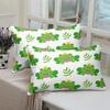 Мультяшный узор лягушки Матрас Комплект постельного белья из трех предметов Матрас с цифровой печатью Взрослые Дети