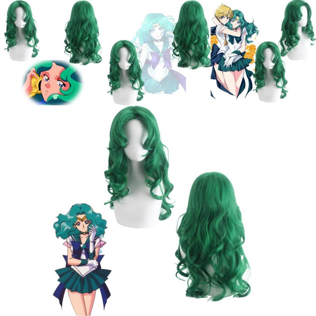 Stunning Kaiou Michiru Cosplay Wig Perfect For Anime Conventions And Halloween Parties