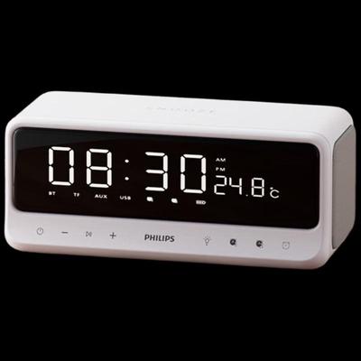Беспроводной будильник Philips Bluetooth-колонка с зеркальным дисплеем Штепсель CN (адаптер в комплекте)