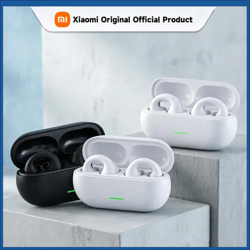 Xiaomi T75 Fone Bluetooth Headset 5.3 Wireless Air Conduction Headphones Clip Ear Music Noise Canceling HD Call Sports Gaming Earphone