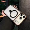 Magnetic Bracket Phone Case for iPhone 15 12 11 13 14 16 17 Air Pro Max 16 15 14 Plus Magsafe Stand Armor Protection Cover