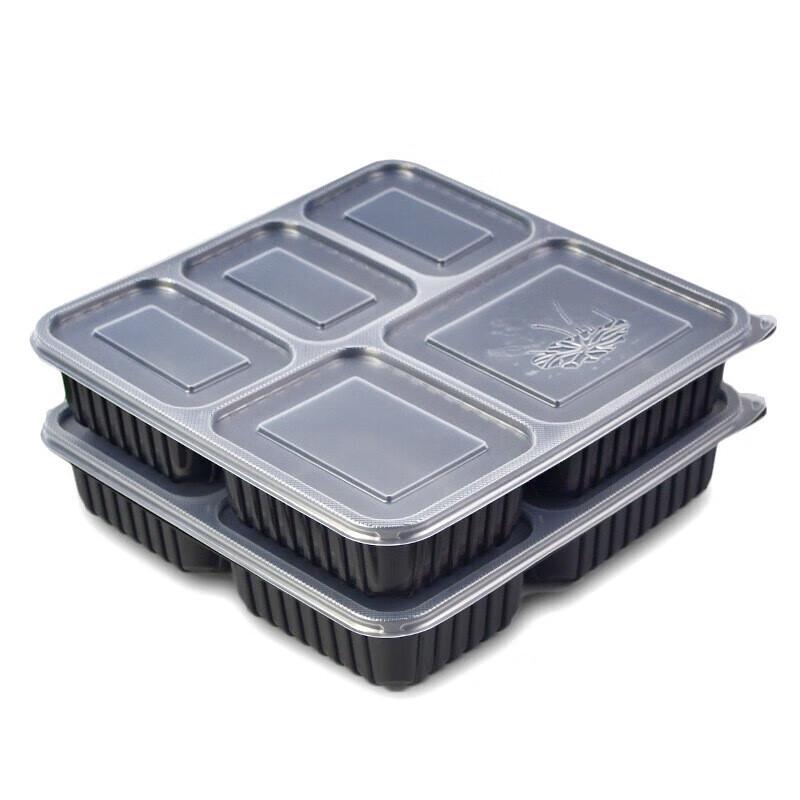 Meiliya Disposable Plastic Food Containers with Lids