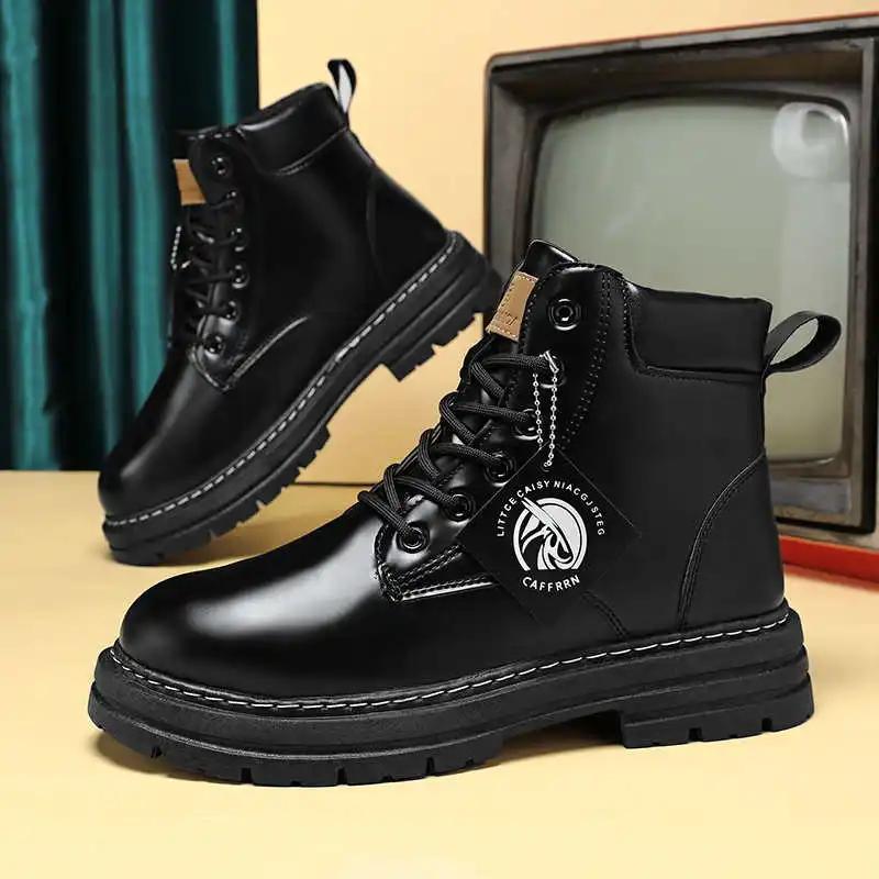 Flat-heeled Tan Summer Boots Tall Shoes Men's Red Boot For Men Sneakers Sports Portable Racing Super Comfortable Branded