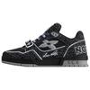 LOUIS VUITTON Trainer Denim Low top Skateboard Shoes Men's Black 1ADE2L