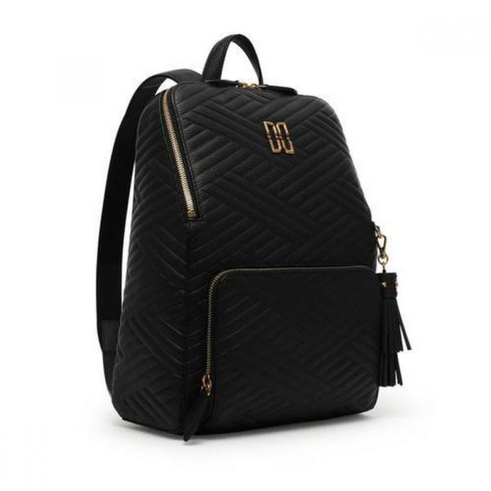 Daks Black Leather Backpack Dcba5f369bk