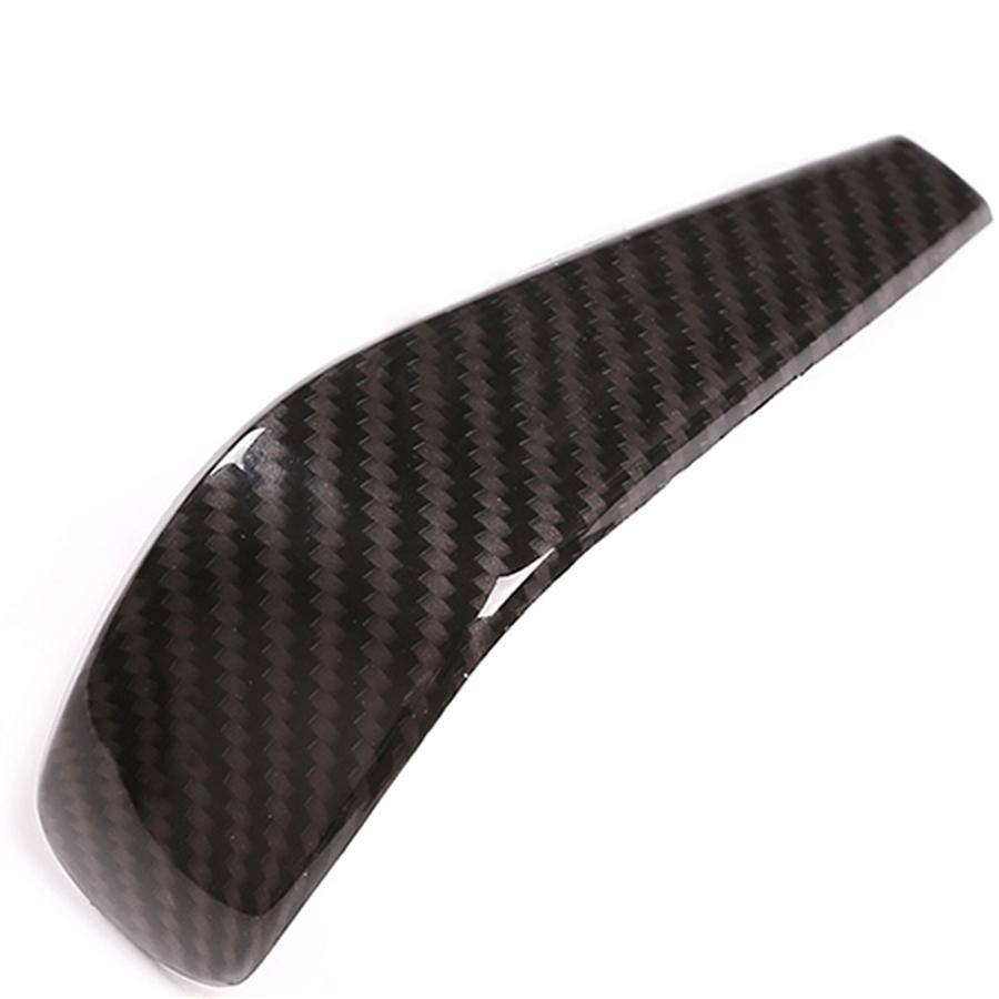 Carbon Fiber Look Gear Shift Knob Head Cover Fit For BMW 3 Series E90 E91 E92 E9