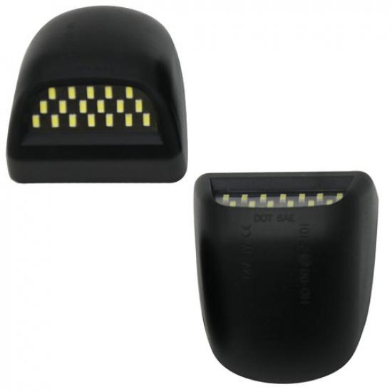 2x For Chevy Silverado GMC Sierra 1500 2500 3500 LED License Number Plate Lights