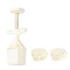 Flower Pattern Moon Cake Press Molds Cookie Stamps Chinese MidAutumn Moon Cake Maker Decorating Tool for Making Cookie