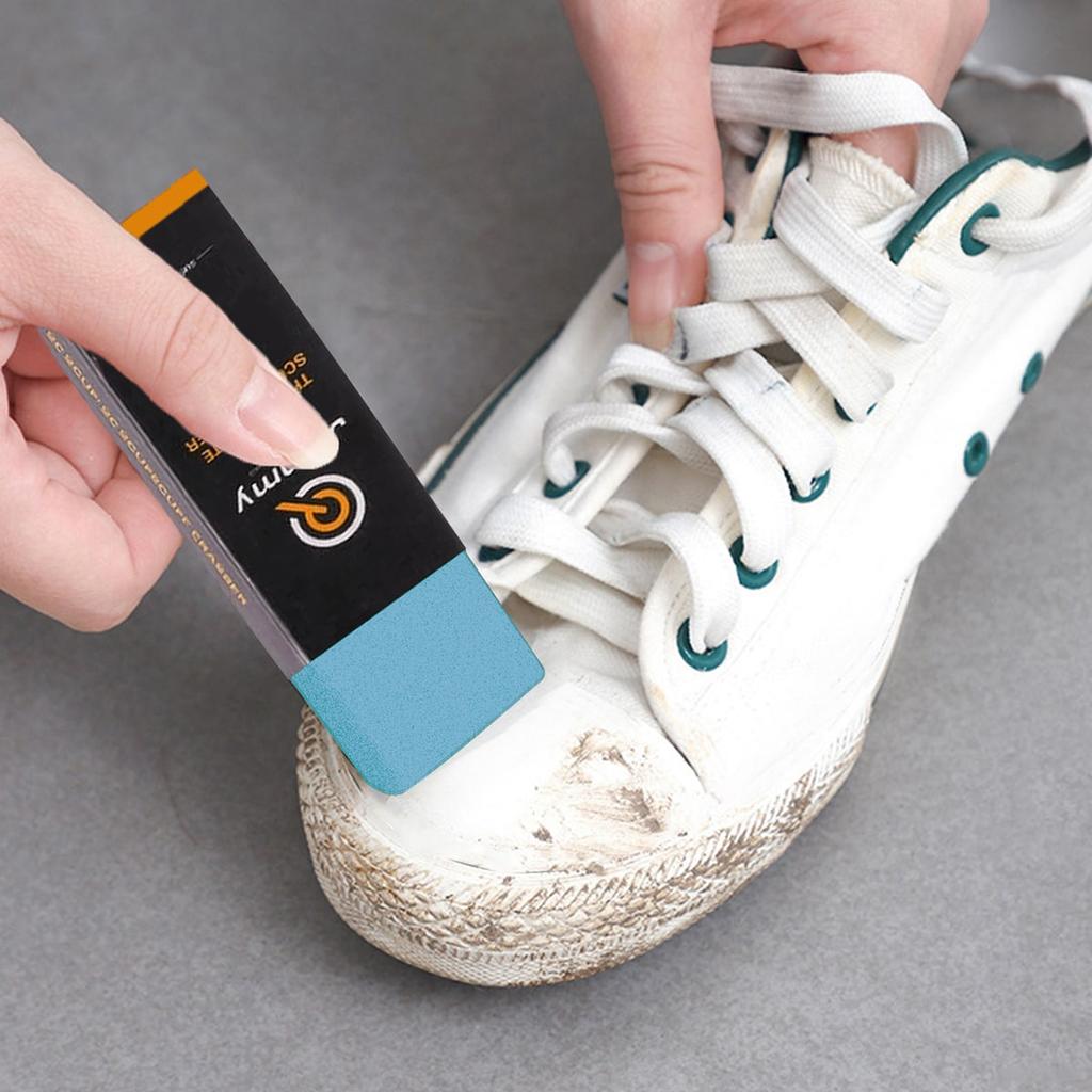 1pc/3pcs/6pcs Piece, Simple Gray Rubber, Sneakers Small White Cleaning Brush, Bathroom Glass Rust-proof Rubber, Cleaning Tools,