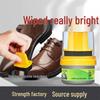 Universal Colorless Black Genuine Leather Shoe Polish with Advanced Lanolin Care