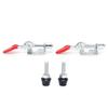 2 комплекта зажимов Push Pull Toggle Clamp для быстрого позиционирования ручного инструмента для украшения дома