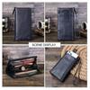 Genuine Leather Men's Long Wallet Male Clutch Purses RFID Wallets Zipper Large Capacity Card Holder