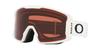 Oakley Очки LINE MINER M Матовый гранатовый, Один размер, Белые/Линза Prizm,
