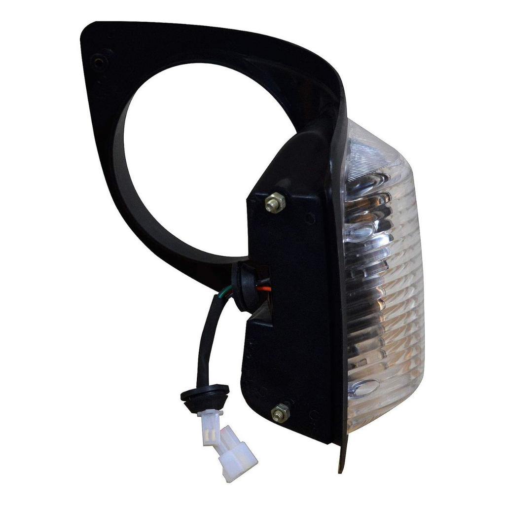 Side Light Assembly Set with 12V Bulbs & Eye Covers | Suitable for Mahindra ALFA Load 0.4 & Passenger 0.4 | Set of 2 (LH+RH)