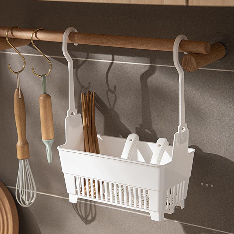 Корзина для хранения с крючком для подвешивания, органайзер для принадлежностей для душа, дома, кухни, ванной, туалета, многофункциональный контейнер