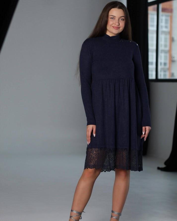 Повседневное платье (Женский) Зима 8151-096 HC