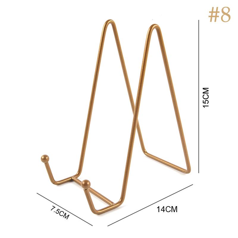 1 шт. Железный арт-журнал, подставка для посуды, подставка для тарелок, чаша, фоторамка, держатель для фотокниги